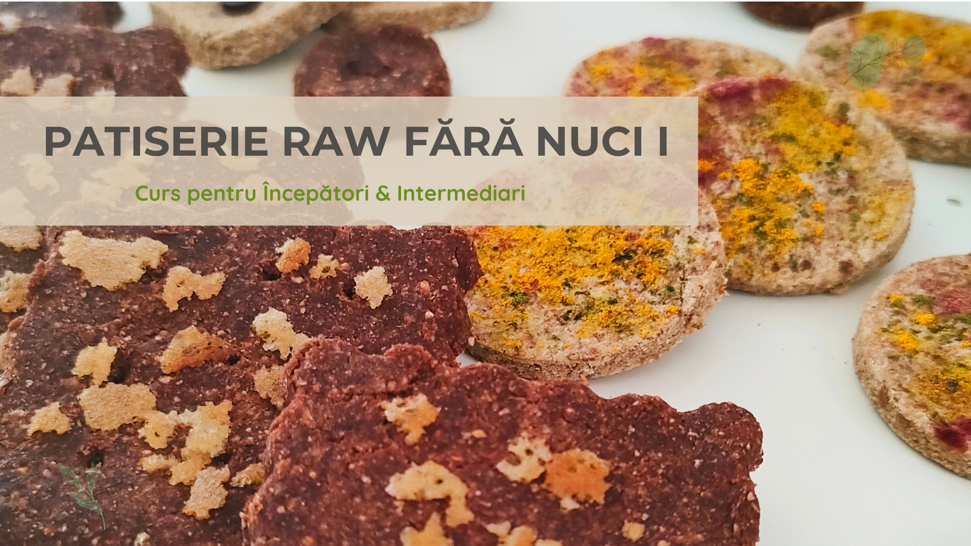 Patiserie raw fara nuci